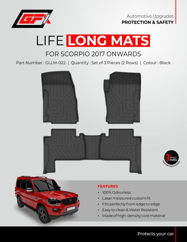 GFX Mat Mahindra Scorpio 2017 onwards