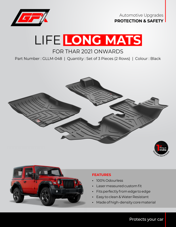 GFX Mat Mahindra Thar