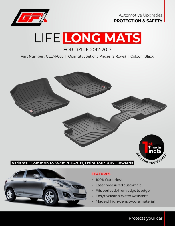 GFX Mat Maruti Dzire 2011-2017