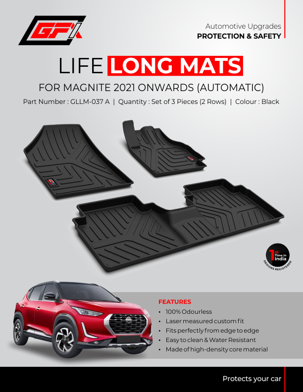 GFX Mat Nissan Magnite Automatic