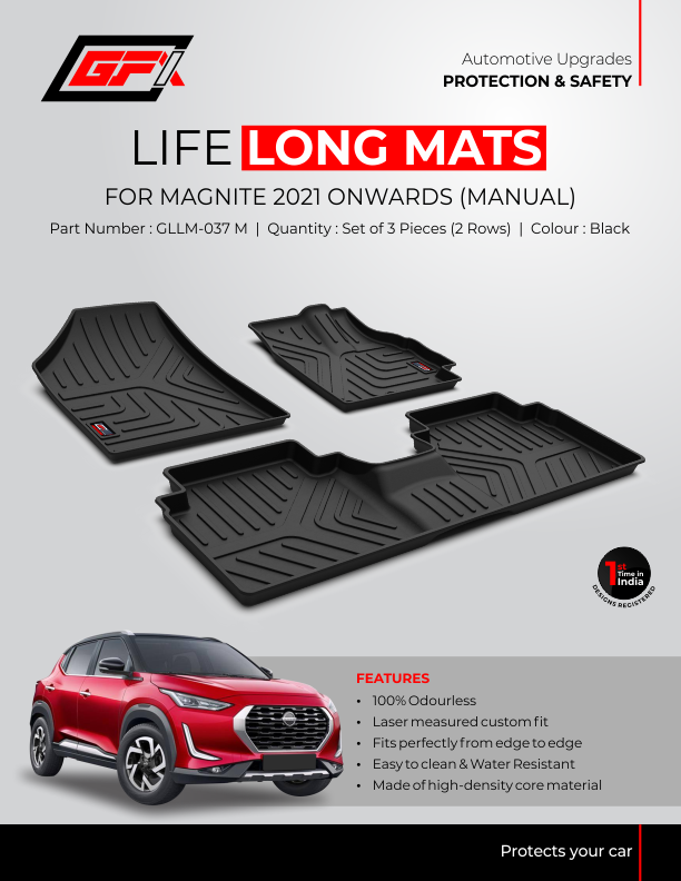 GFX Mat Nissan Magnite Manual